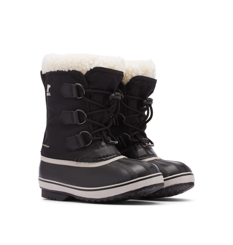 Sorel Unisex Baby Childrens Yoot PAC Nylon' Snow Boot, Black (Black), 9 UK Child - Image 1